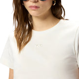 T-shirt donna con logo Love Birds
