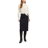 Gonna donna longuette patchwork check