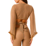 Maglia donna annodata natural