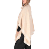 Mantella donna con motivo logo Love Birds