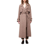 Trench donna con cintura