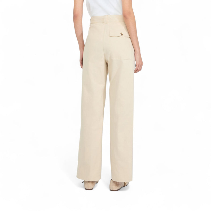 Pantaloni donna chino in cotone