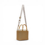 Borsa donna piccola in rafia