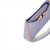 Borsa donna a spalla con dettaglio logo
