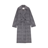 Cappotto donna lungo con cintura