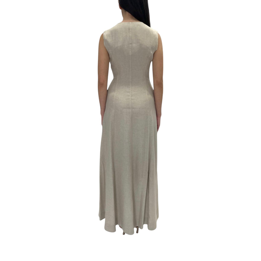 Abito donna in misto lino