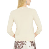 Cardigan donna con dettagli in pizzo