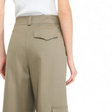 Pantaloni donna cargo in cotone