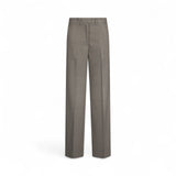 Pantaloni  donna straight con piega