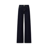 Jeans donna flare con cintura