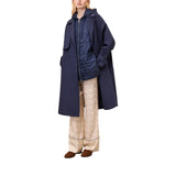 Trench donna lungo sfoderabile
