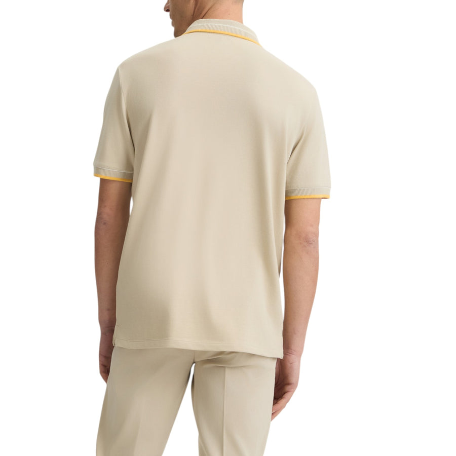 T-shirt con colletto cubano