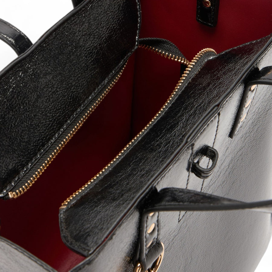 Borsa donna piccola glossy