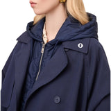 Trench donna lungo sfoderabile