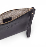 Pochette donna media con logo