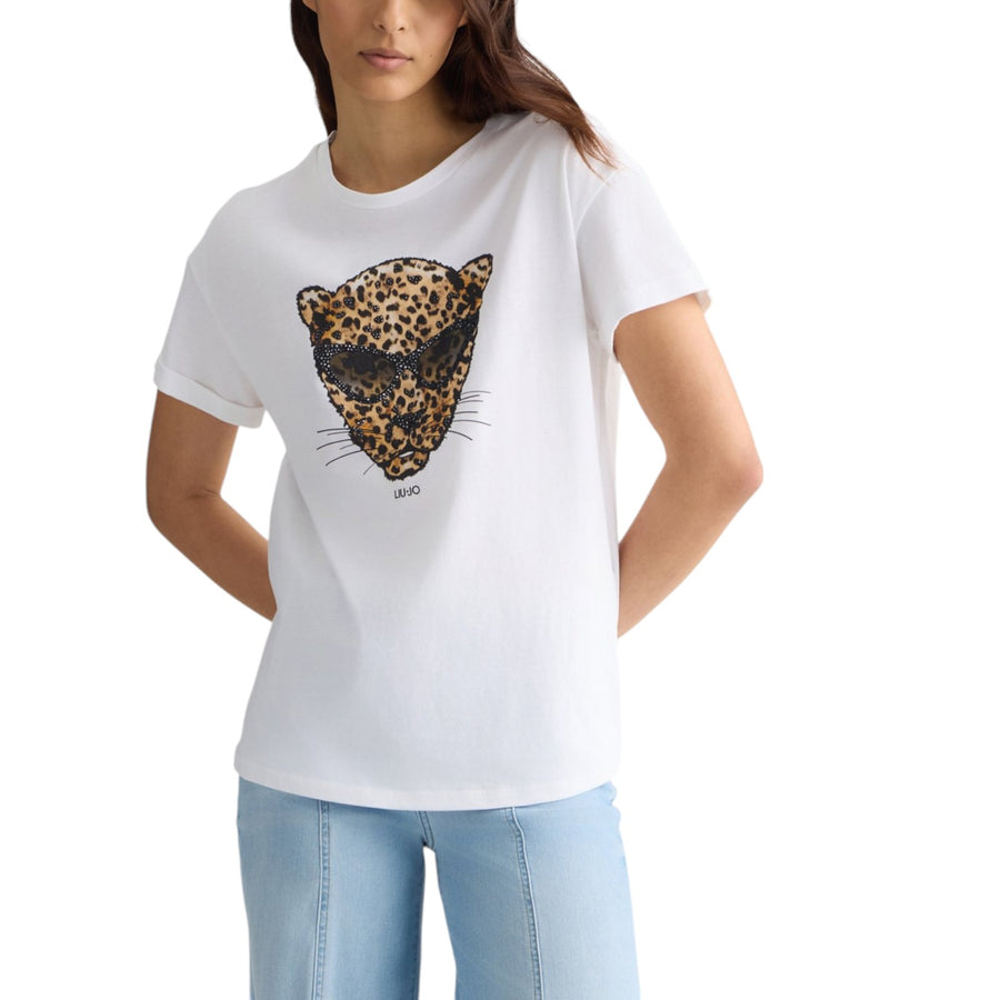 T-shirt donna con tigre