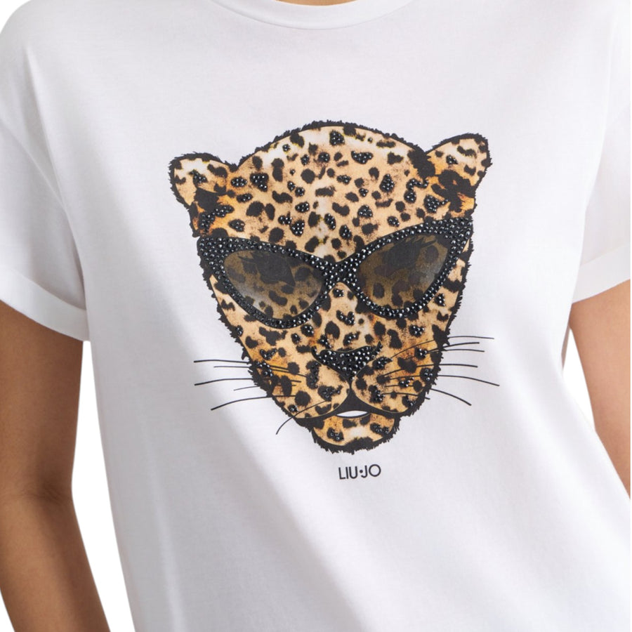 T-shirt donna con tigre