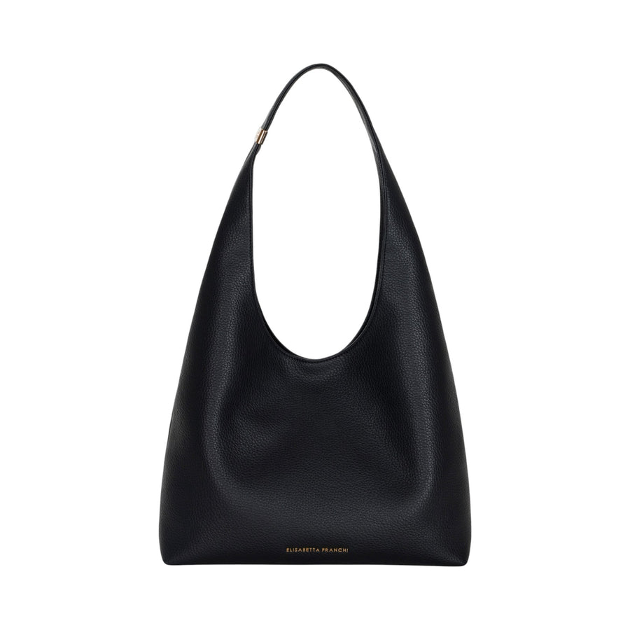 Hobo donna grande con dettaglio logo