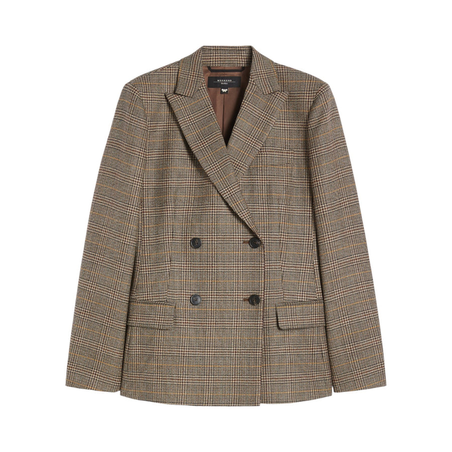 Blazer donna in batavia di lana