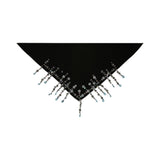 Bandana donna con paillettes e cristalli