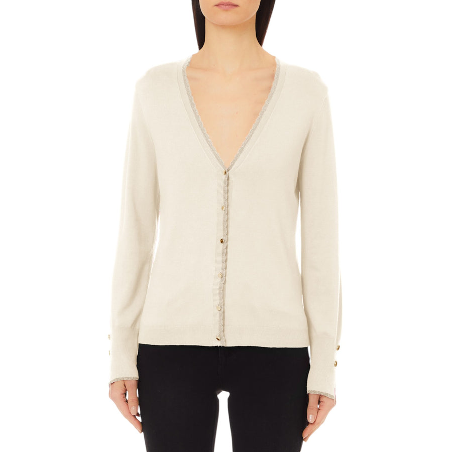 Cardigan donna con bottoni