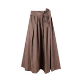 Gonna donna midi in taffetà