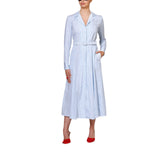 Chemisier donna in cotone a righe