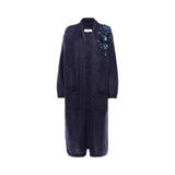 Maxi cardigan donna in mohair