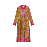Abito donna midi con stampa