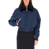 Bomber donna con inserto
