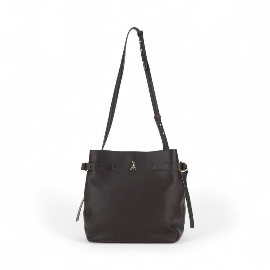 Borsa donna a secchiello New Business in pelle