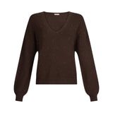 Maglia donna con micro paillettes