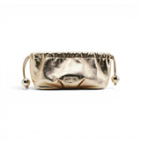 Bubble donna Clutch piccola in pelle laminata