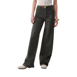 Pantaloni donna flare con cintura