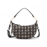 Borsa donna a spalla piccola jacquard