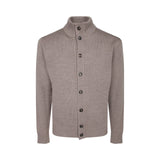Cardigan uomo in lana naturale Chioto