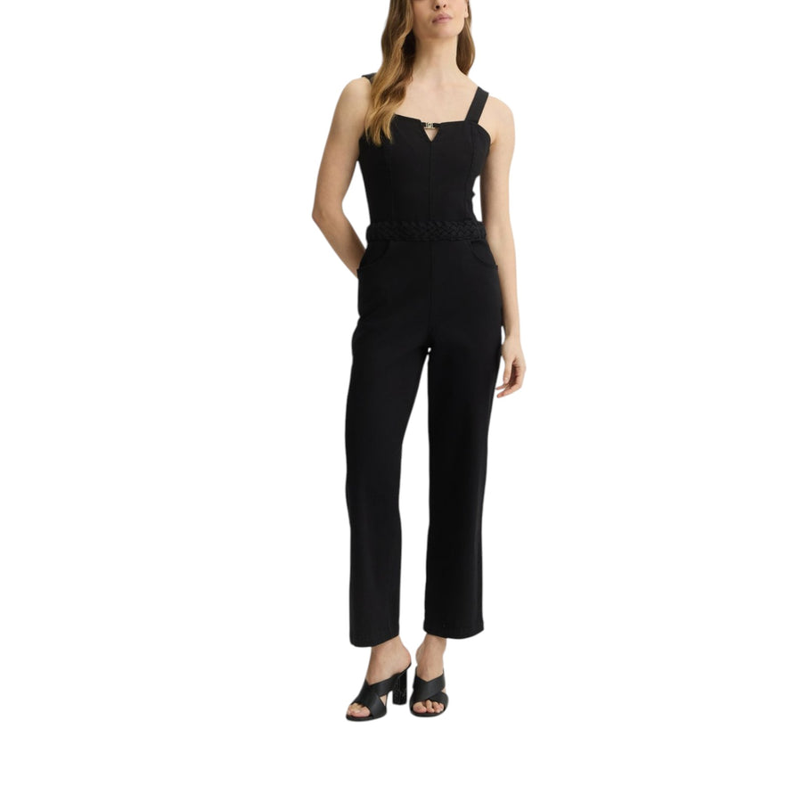 Tuta donna nera in cotone