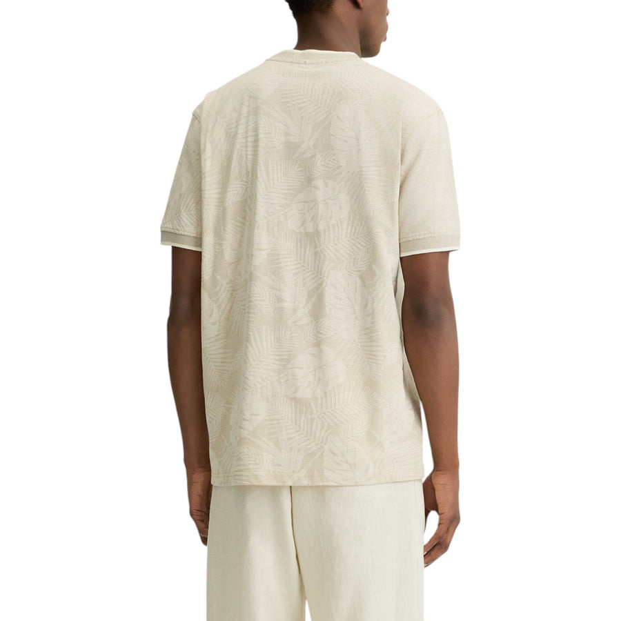 T-shirt uomo in cotone stampato