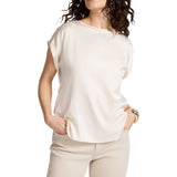 Blusa donna in raso
