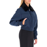 Bomber donna con inserto