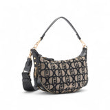 Borsa donna a spalla piccola jacquard