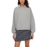 Felpa donna con strass