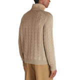 Dolcevita uomo slim fit in lana