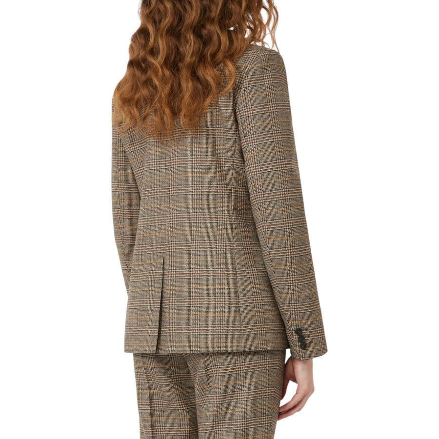 Blazer donna in batavia di lana
