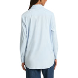 Camicia donna ampia in popeline