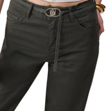 Pantaloni donna flare con cintura
