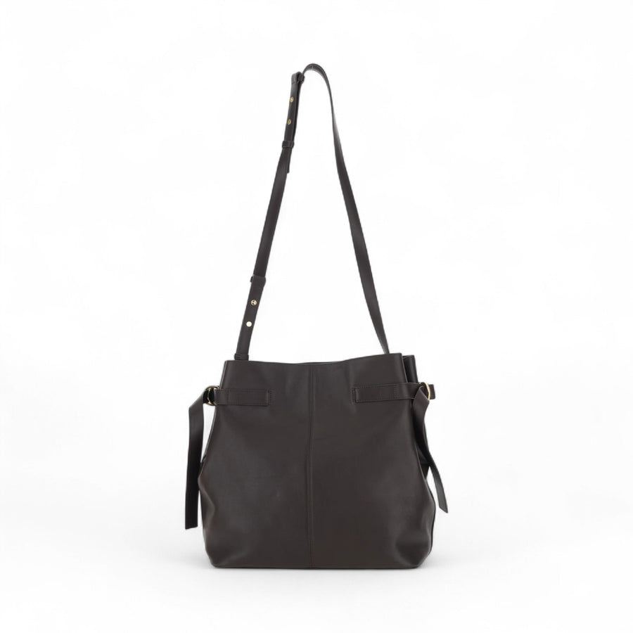 Borsa donna a secchiello New Business in pelle