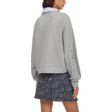 Felpa donna con strass