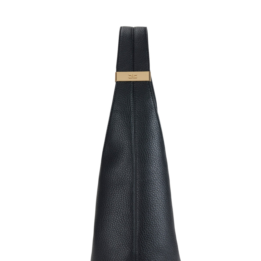 Hobo donna grande con dettaglio logo