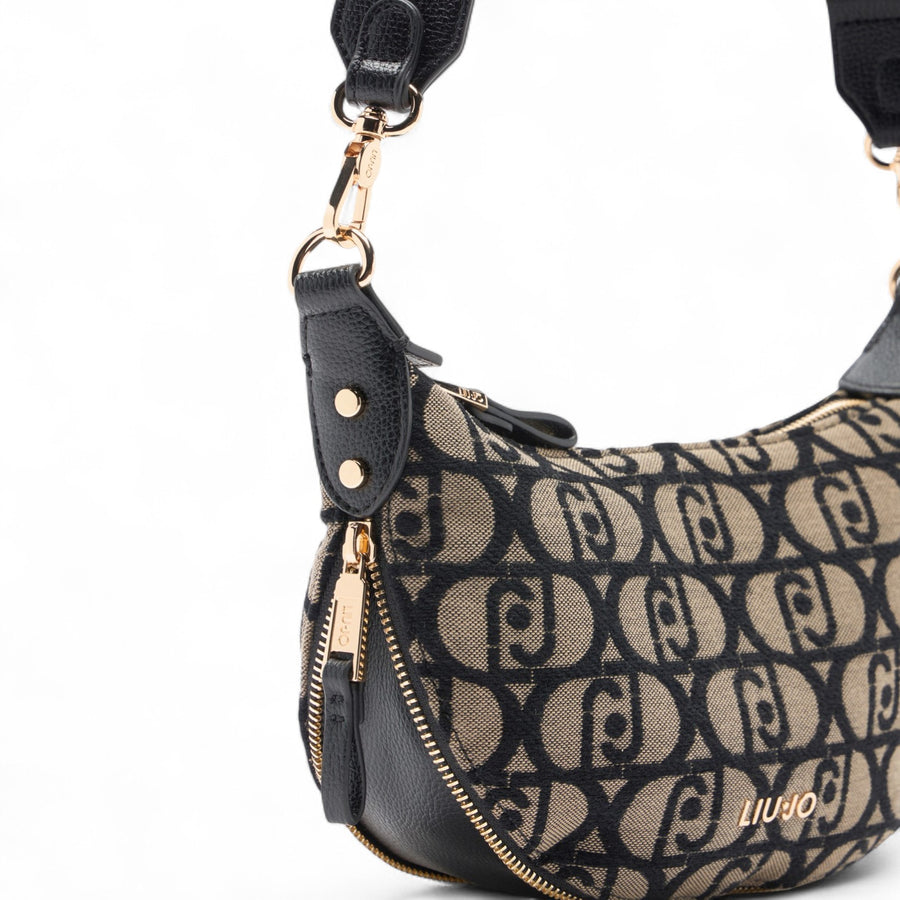 Borsa donna a spalla piccola jacquard